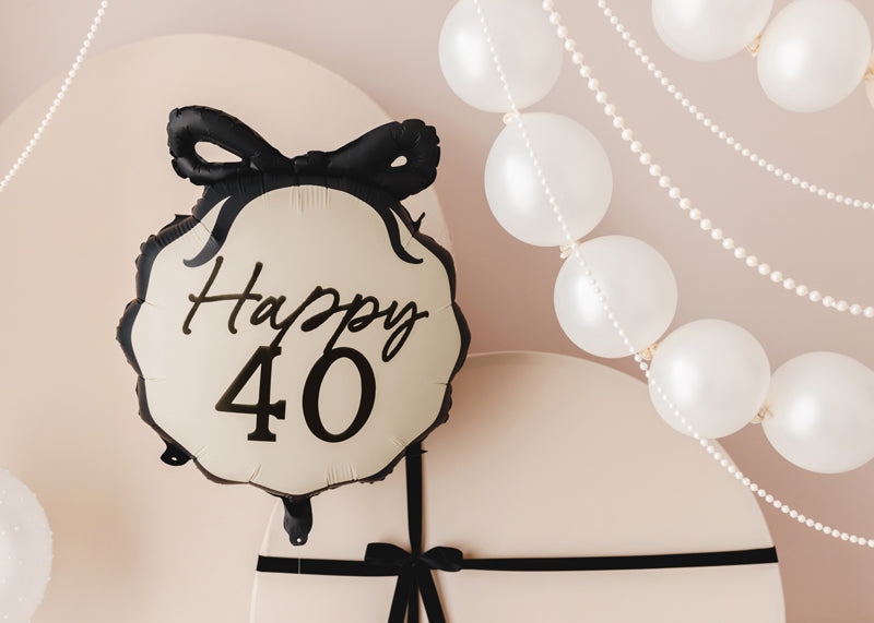 Globo Foil "Happy 40"