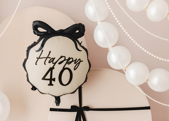 Globo Foil "Happy 40"