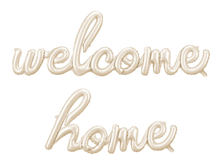 Globo foil Letras WELCOME HOME