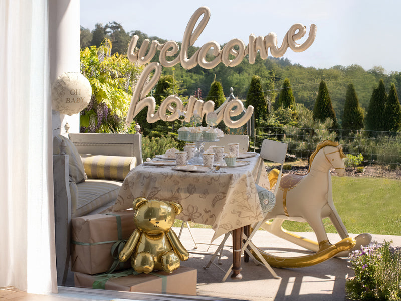 Globo foil Letras WELCOME HOME