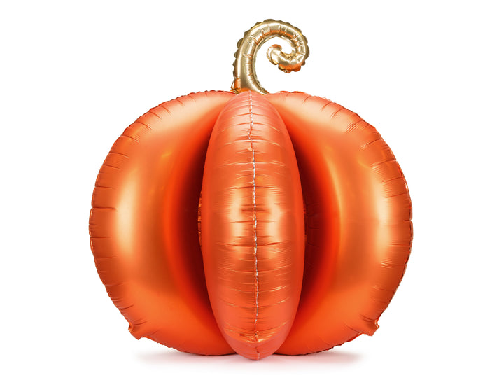 Globo Foil de pie Calabaza Gigante 3D Naranja 90x90cm