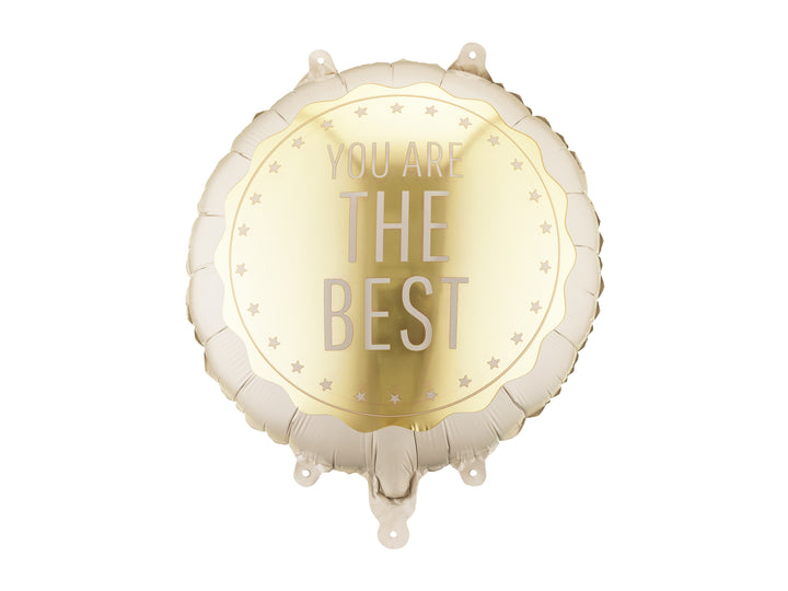 Globo Foil redondo You are the best 45 cm