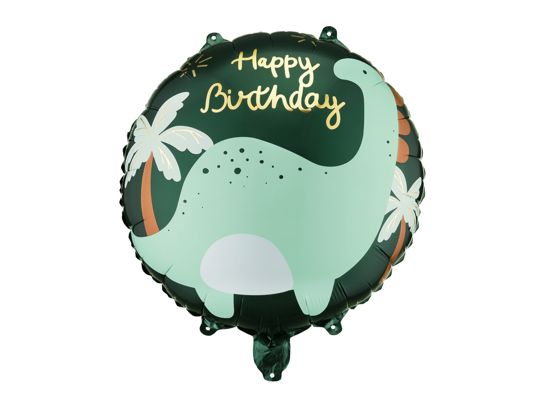 Globo foil Redondo Brontosaurio 45 cm