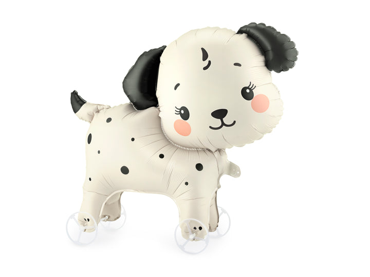 Globo Foil en Ruedas Perrito