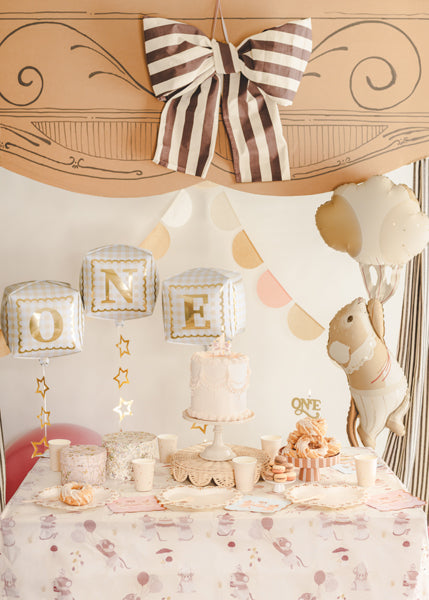 Globos en forma de Cubos ONE 3 Uds