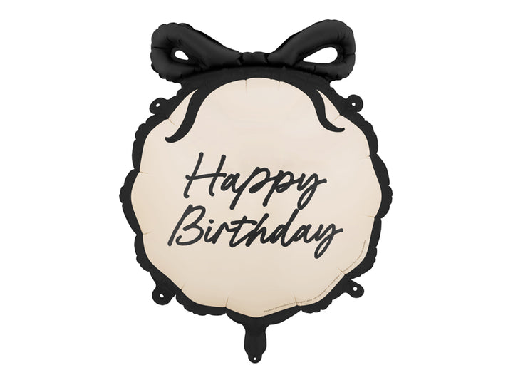 Globo Happy Birthday Lazo 47.5 x 45cm