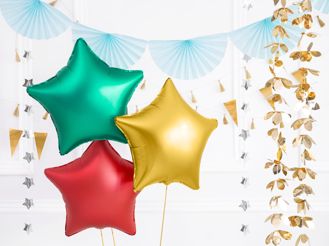Globo Foil "Estrella dorada" 48 cm