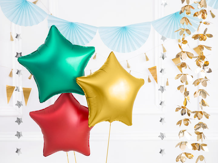 Globo Foil "Estrella dorada" 48 cm