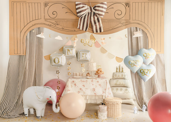 Globo foil de pie Elefante 119 X 73cm