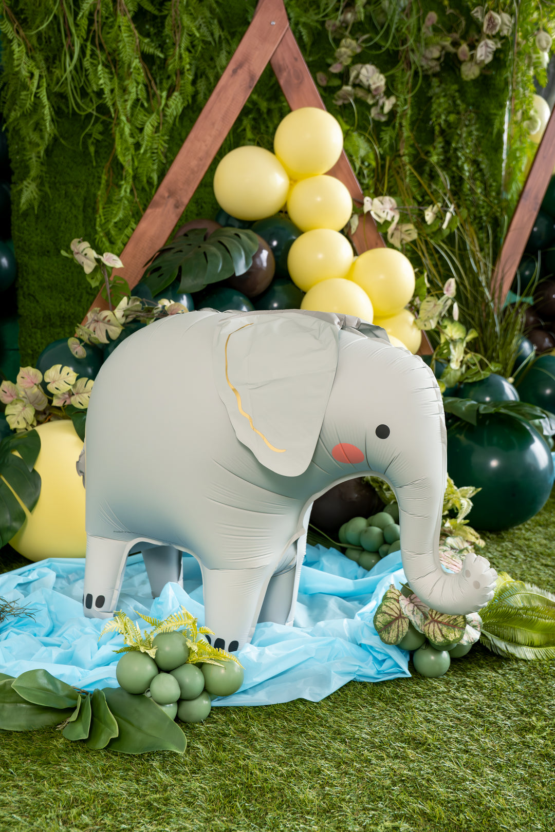 Globo foil de pie Elefante 119 X 73cm
