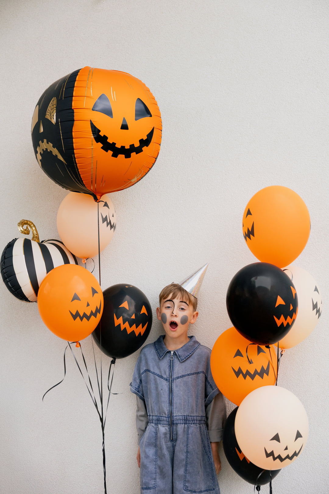 Globo foil Orbit Calabaza Escalofriante 50cm