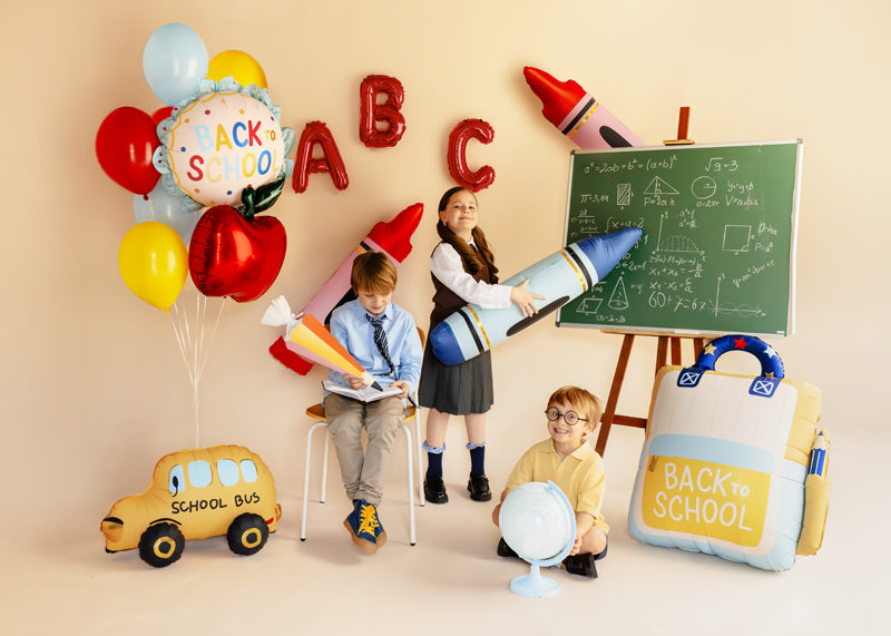 Globo foil Redondo Back to School
