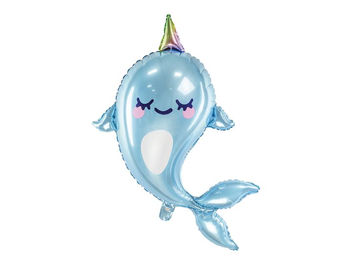 Globo Foil Narwhal 53x87cm