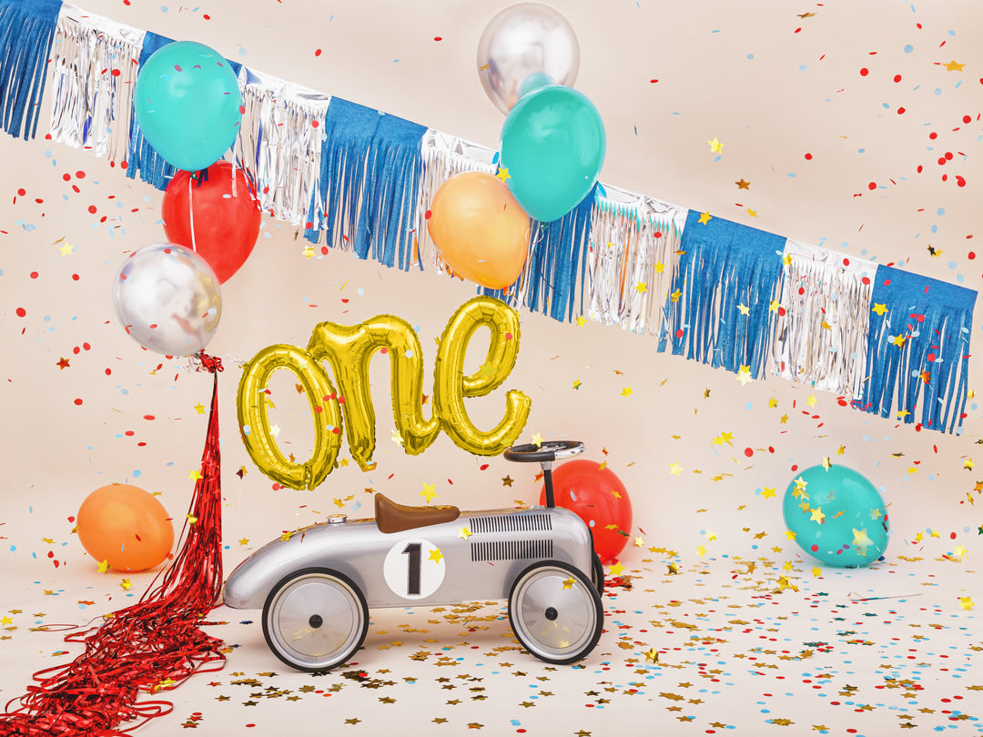 Globo Foil Letras XL ONE Dorado