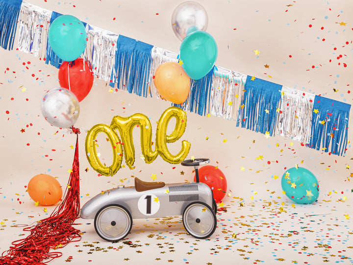 Globo Foil Letras XL ONE Dorado