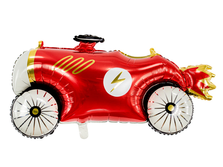 Globo Foil "Coche de carreras Vintage"XL