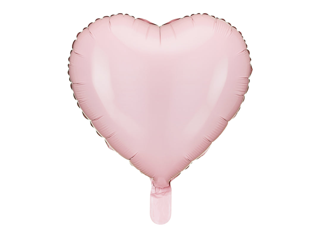 Globo Foil "Corazón rosa" 45 cm