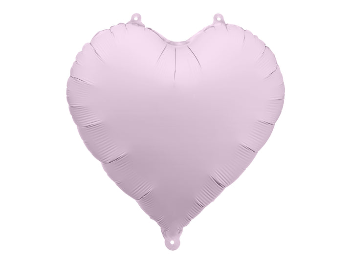 Globo foil Corazón Morado Lila mate 45cm