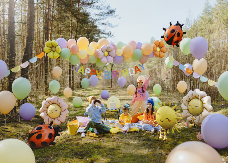 Globo foil Margarita 65cm 4 Uds