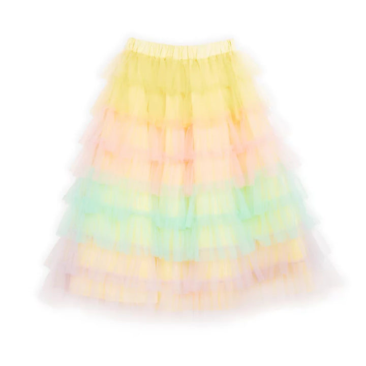 Falda Ruffle Multicolor Pastel