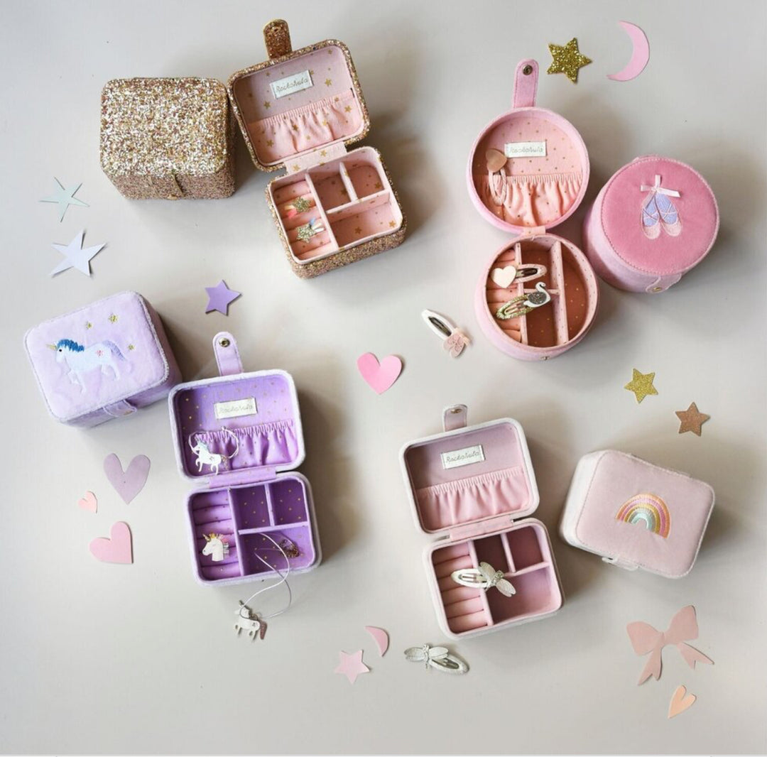 Joyero Confetti Glitter Gold