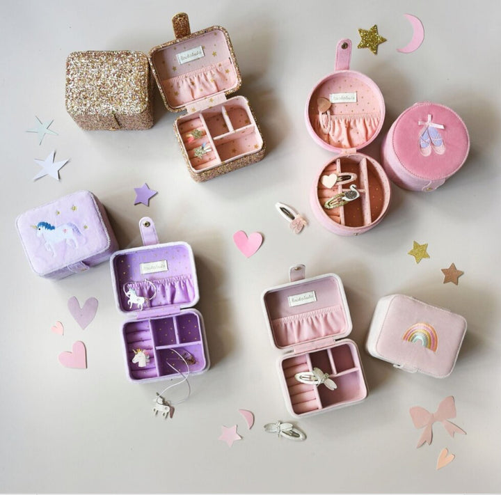 Joyero Confetti Glitter Gold