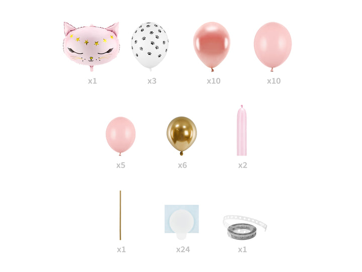 Kit Bouquet "Gatita Rosa"