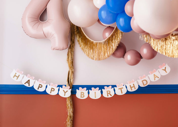 Guirnalda Happy Birthday Gatita 2.8m