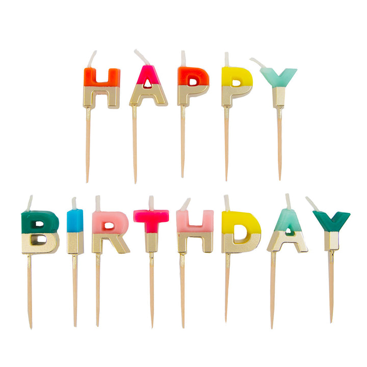 Vela HAPPY BIRTHDAY Multicolor