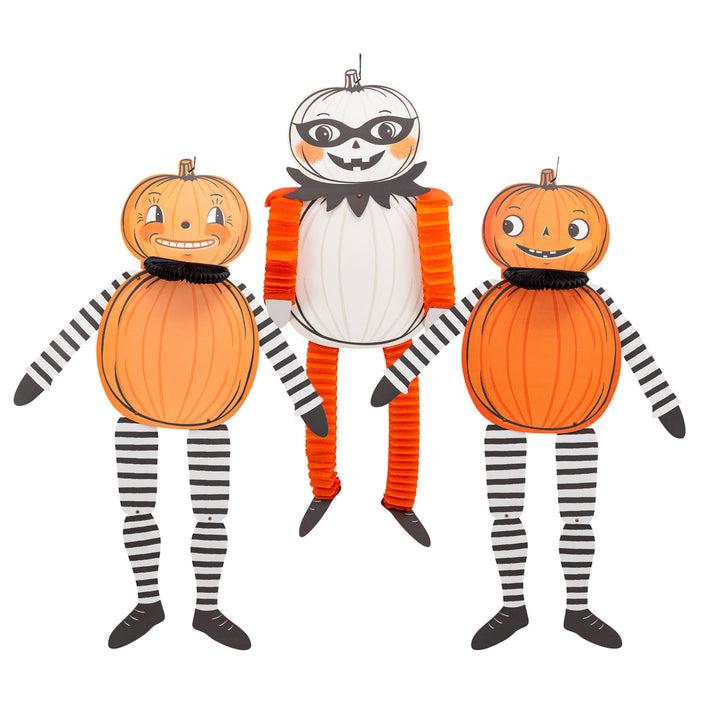 Personajes Colgantes de Halloween Vintage