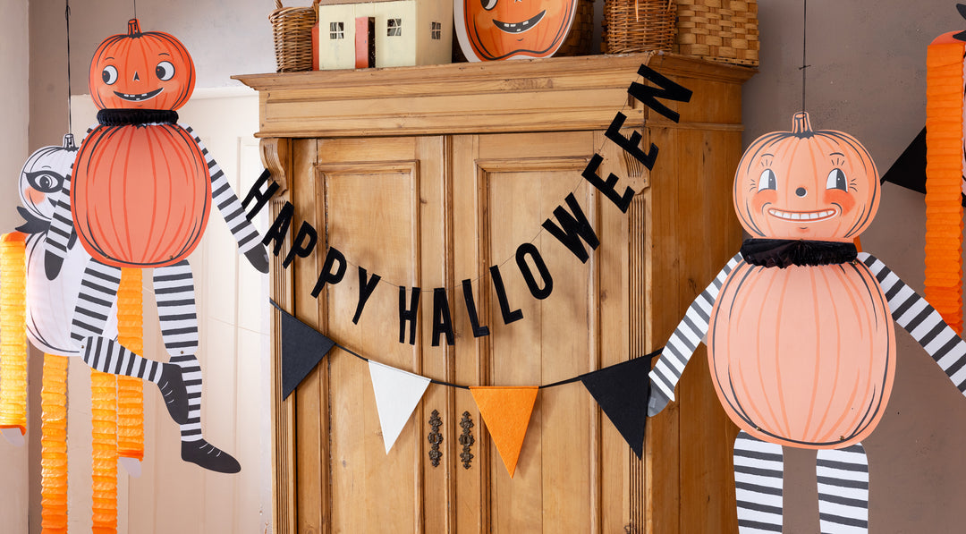 Personajes Colgantes de Halloween Vintage