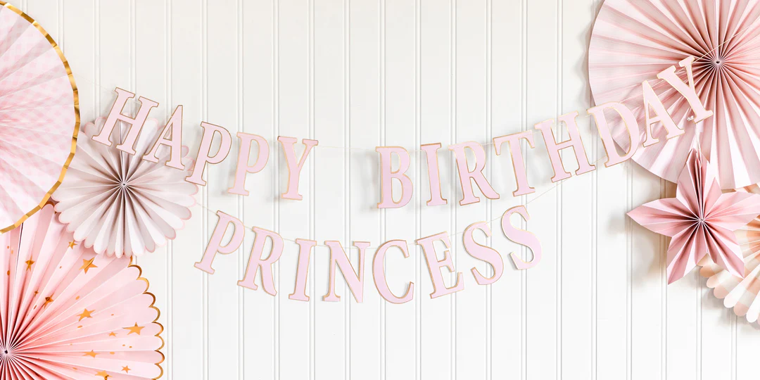 Guirnalda Happy Birthday Princess