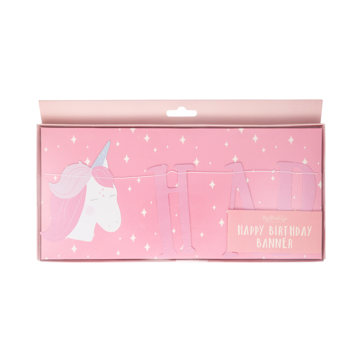 GUIRNALDA HAPPY BIRTHDAY UNICORNIO