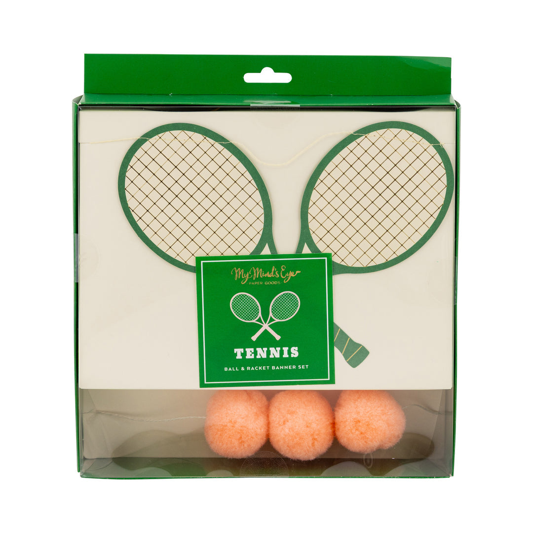 Guirnalda Raqueta de Tennis