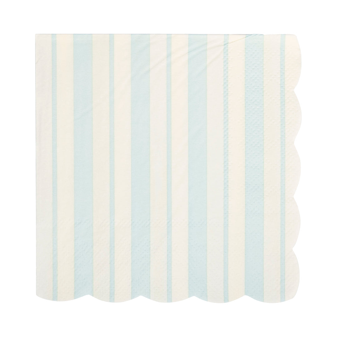 Servilletas cóctel a Rayas color Pastel 24 Uds