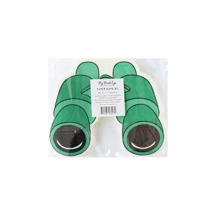 Servilleta Binoculares Safari 24 Uds