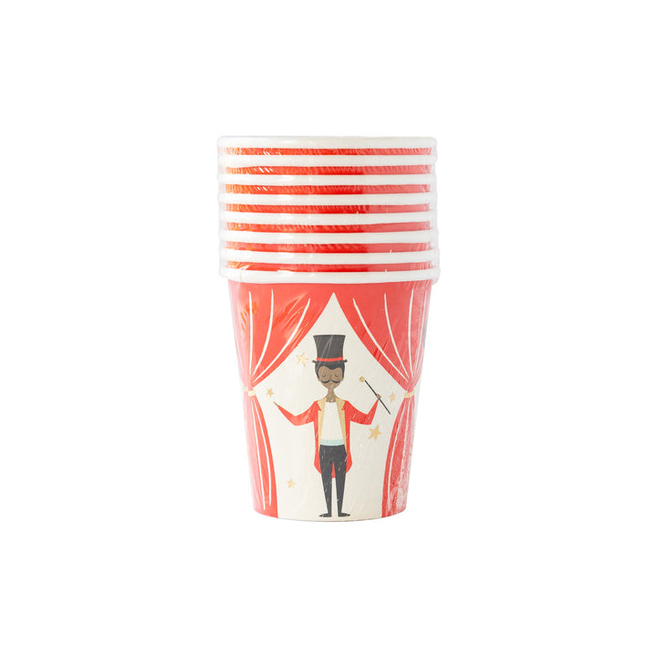 Vaso Carnaval Circo 9 0z