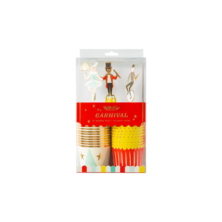 Kit Cupcake Circo 24 Uds