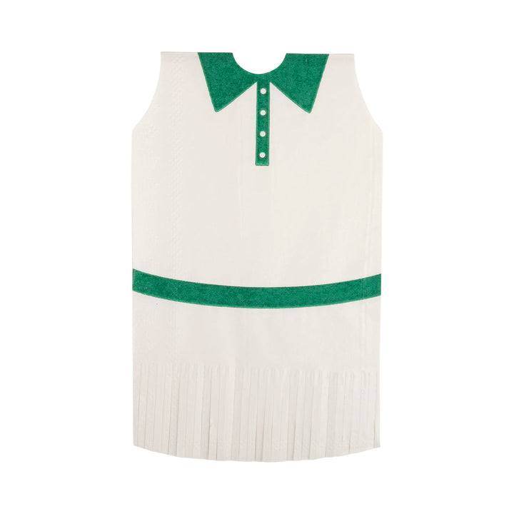 Servilleta Minivestido Flecos Tennis 24 Uds