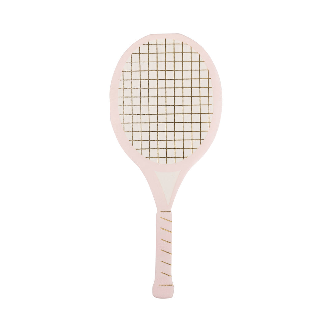 Servilleta cóctel  Raqueta de Tennis 18 Uds