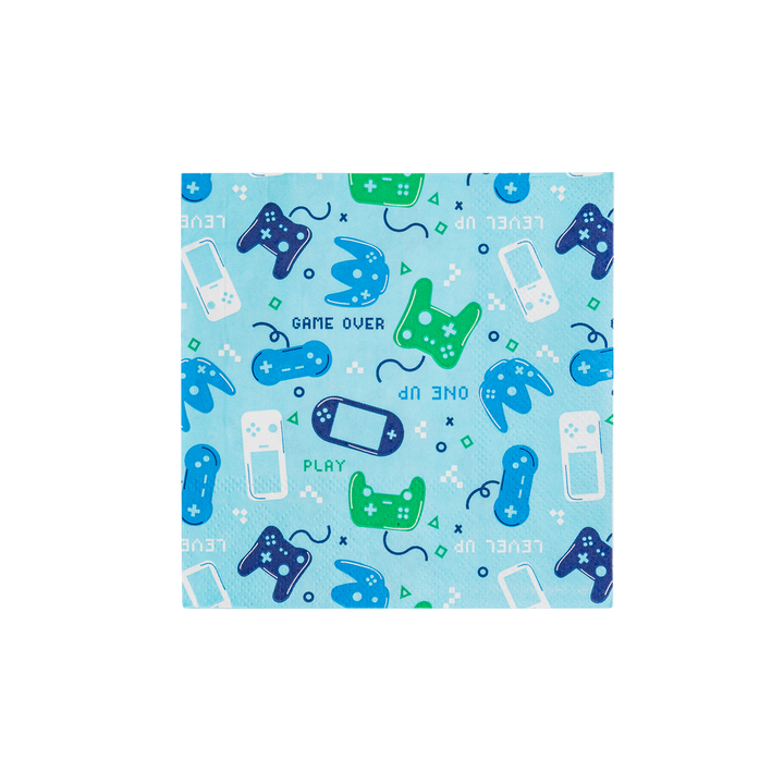 Servilleta cóctel "One Up Game"  40 Uds