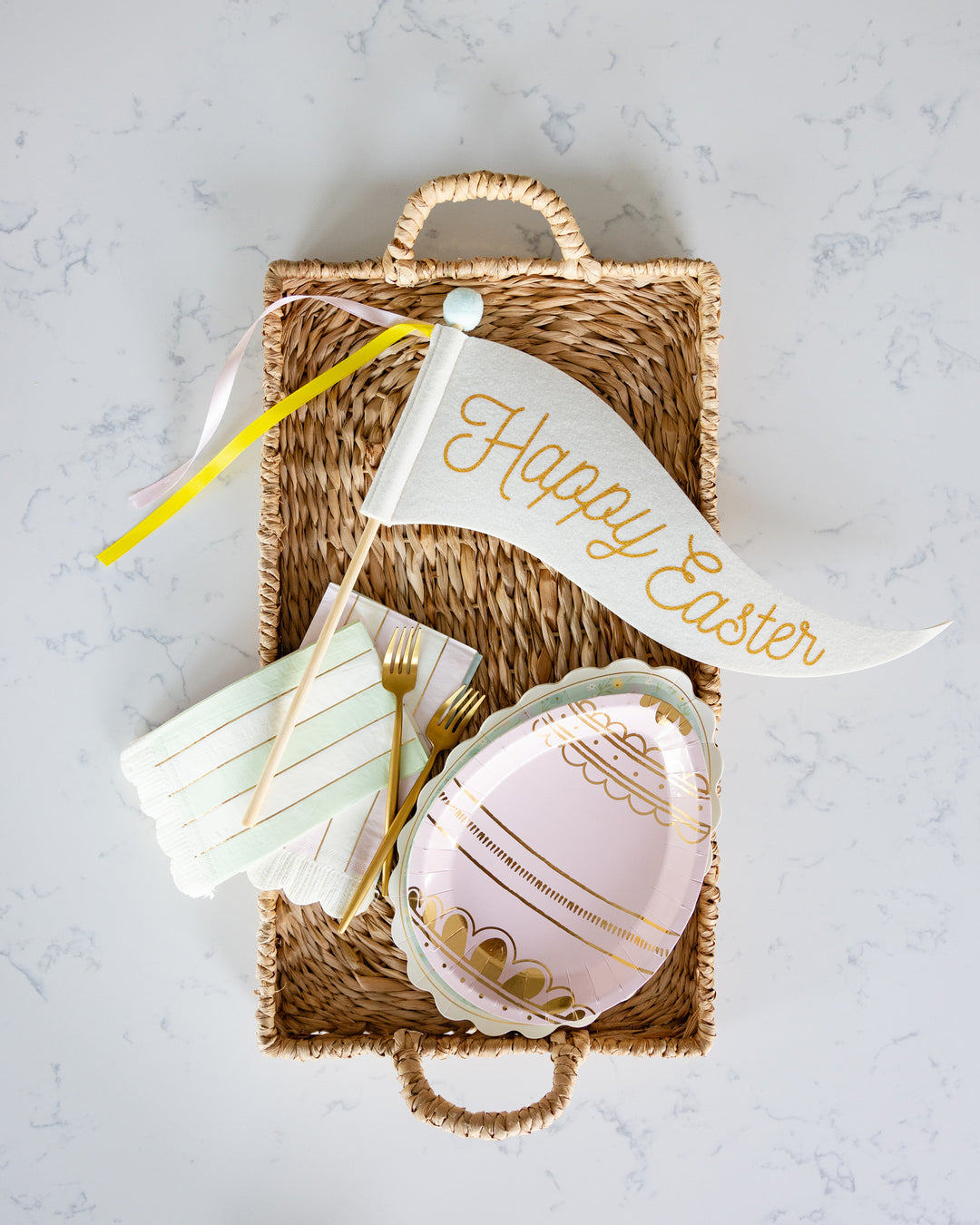 Banderín Happy Easter