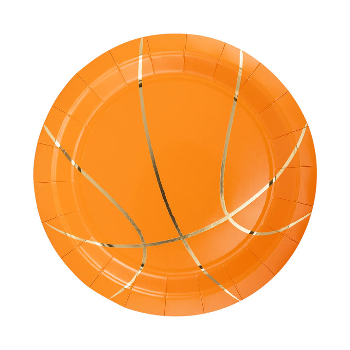 Plato Grande Balón Baloncesto