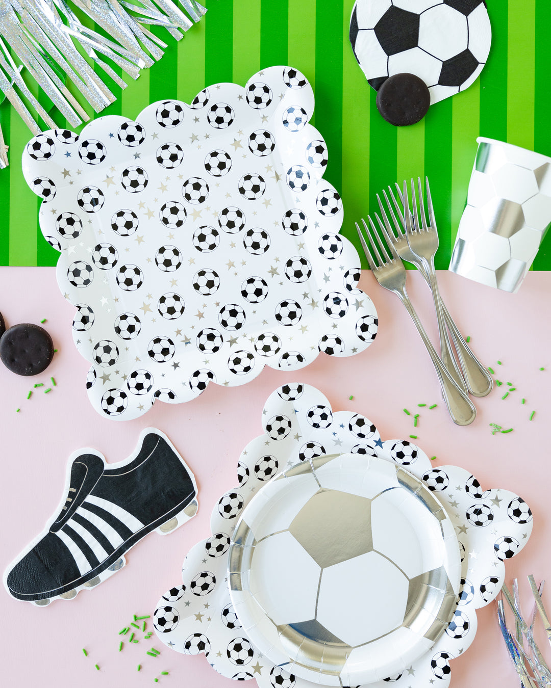 Servilleta Zapato Fútbol 18 Uds