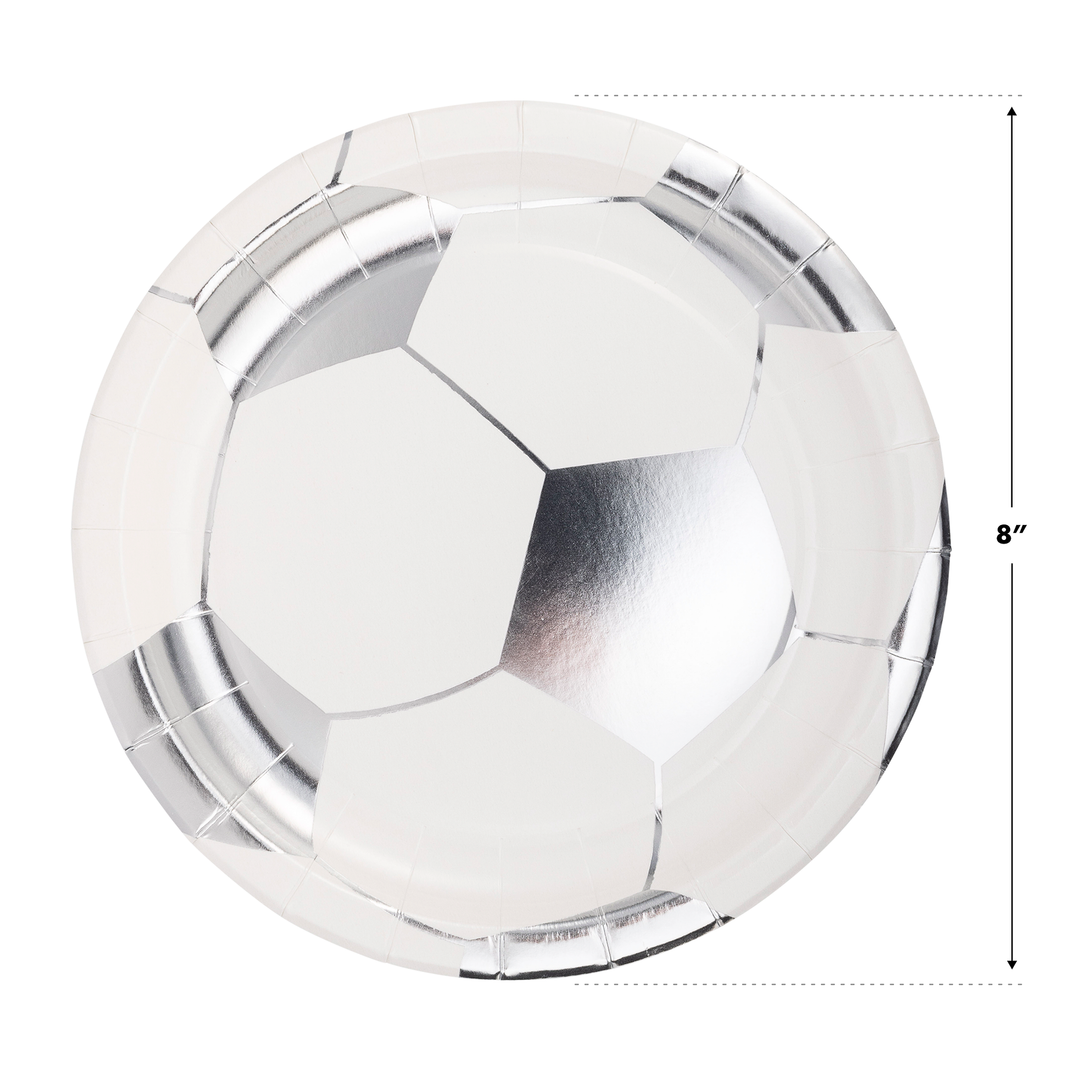 Plato Balón de Fútbol