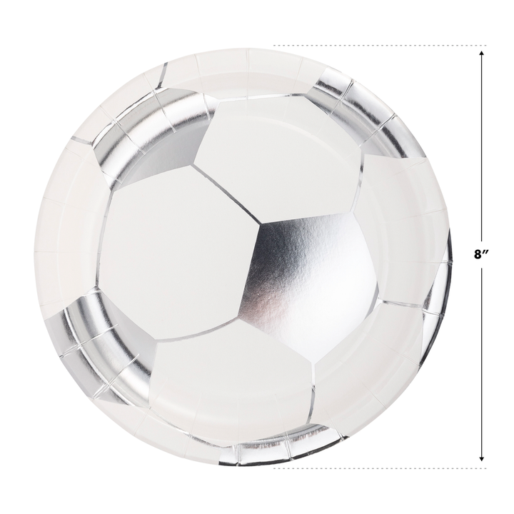Plato Balón de Fútbol