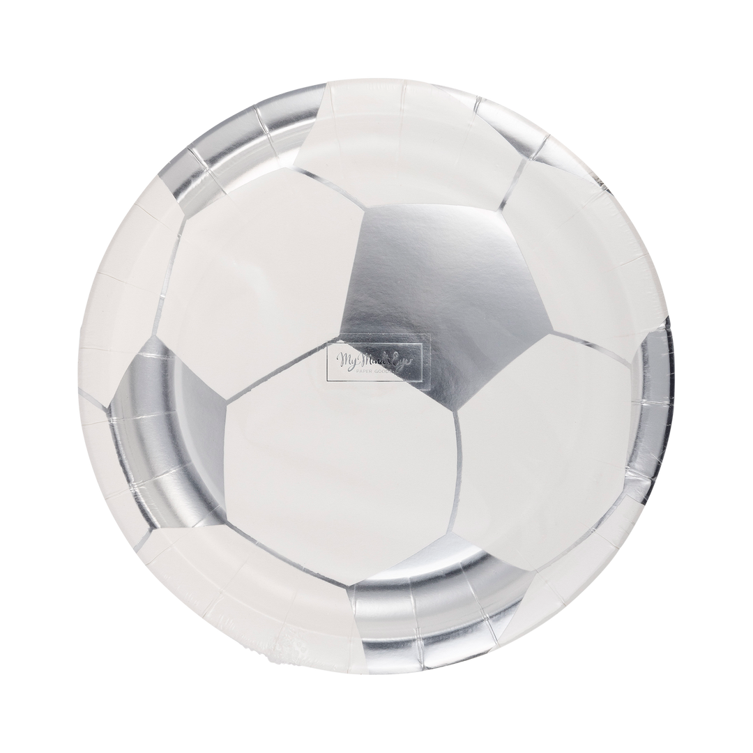 Plato Balón de Fútbol