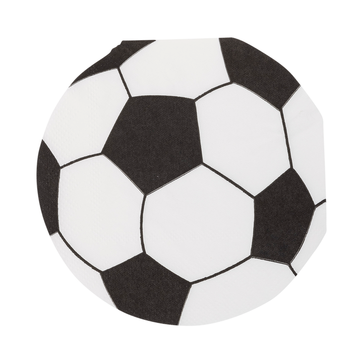 Servilleta cóctel Balón Fútbol 24 Uds