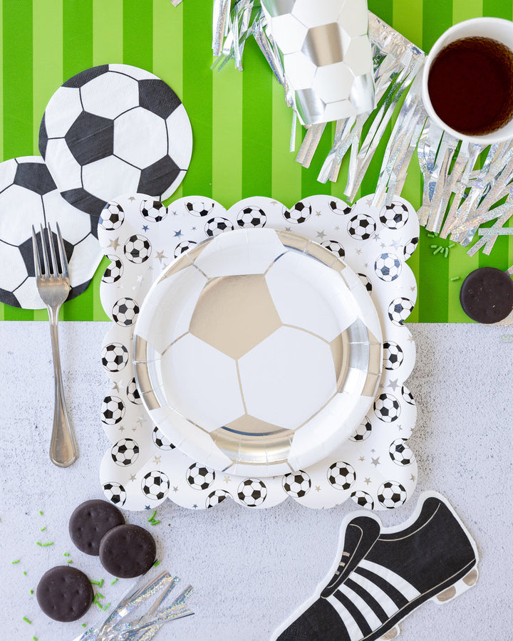 Servilleta cóctel Balón Fútbol 24 Uds