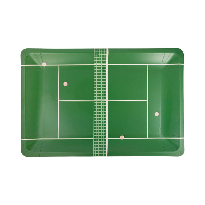 Plato Grande Cancha de Tennis